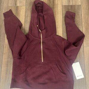 Scuba oversized Half-Zip Hoodie